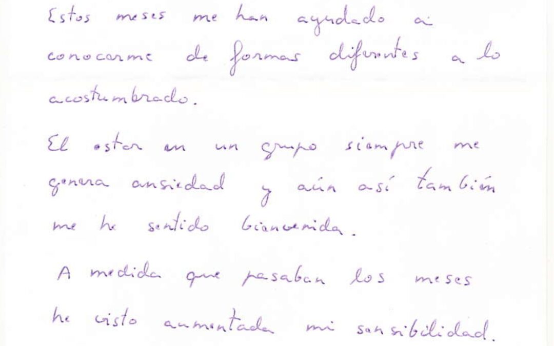 Escritos a mano